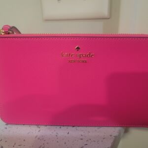 kate spade Vibrant Pink Wristlet
